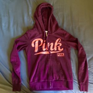 Victoria’s Secret Pink zip up hoodie